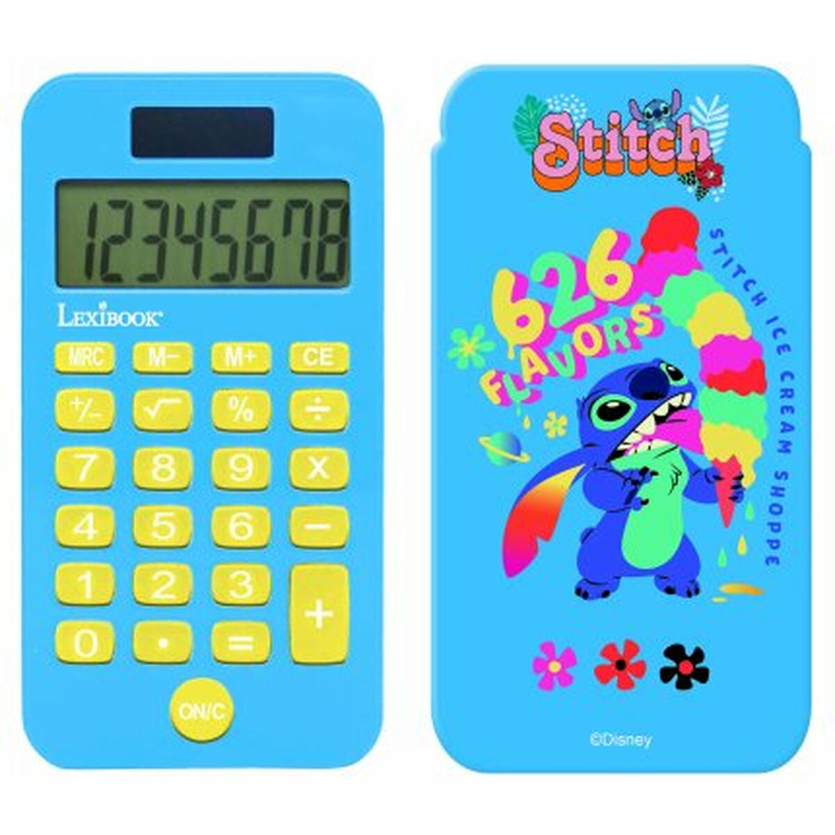 Calculatrice Lexibook Disney Stitch – Bleu